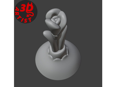 Crocus Box 3D Print Model