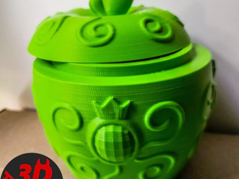 Scatola di mele modellata Modello di stampa 3D