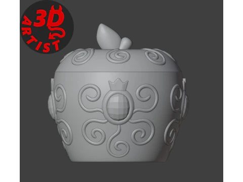 Scatola di mele modellata Modello di stampa 3D