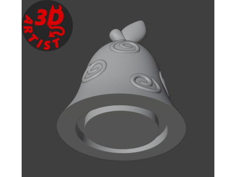 Patterned Pear Box 3D प्रिंट मॉडल