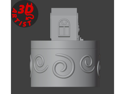 Cozy House Box 3D 프린트 모델