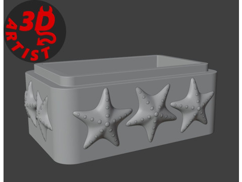 Woman in a swimsuit Box 3Dプリントモデル