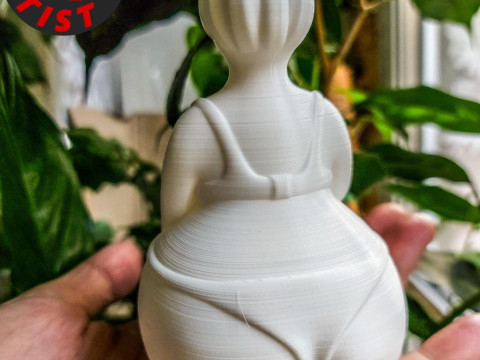 Woman in a swimsuit Figurine 3D 打印模型