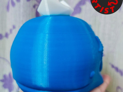 Whale Box 3D Принт Модель