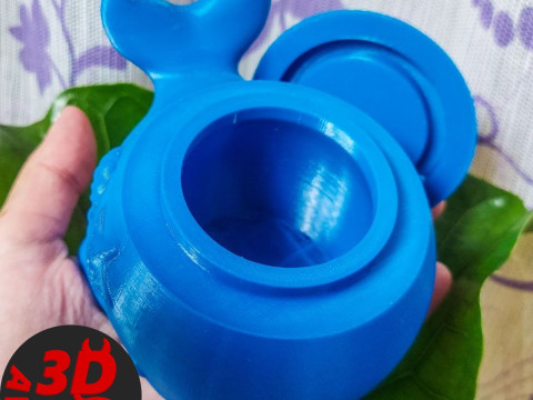 Whale Box 3D Принт Модель