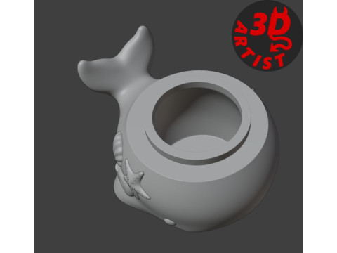 Whale Box 3D Принт Модель