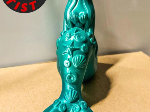 Mermaid Figurine 3D Print Model