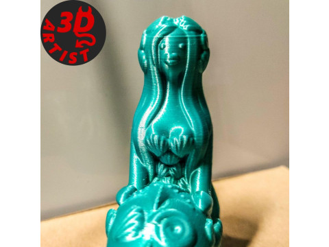 Mermaid Figurine 3D Принт Модель