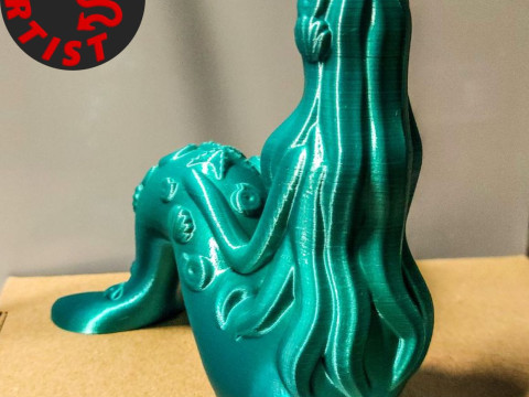 Mermaid Figurine 3D Принт Модель