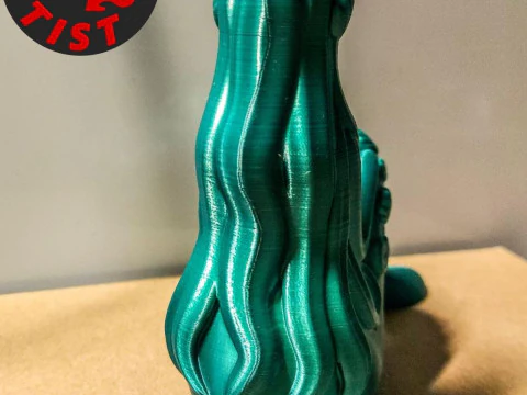Mermaid Figurine 3D Print Model