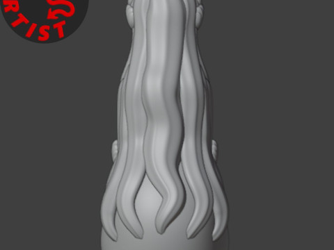 Mermaid Figurine 3D Принт Модель