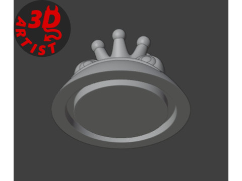 The Frog King Box Model Cetak 3D