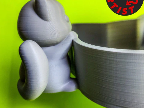 Little kitten Holder for small thing Candy bowl 3D Print Model