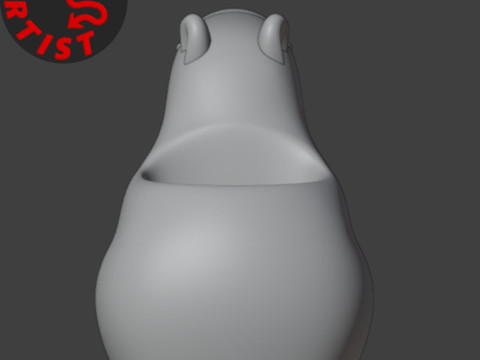 Capybara Jewelry Box 3D 打印模型