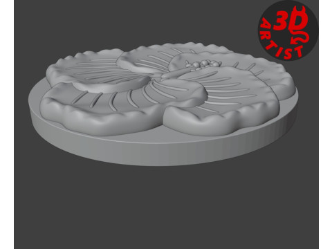 Hibiscus Jewelry Box 3D Print Model