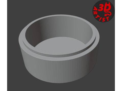 Hibiscus Jewelry Box 3D Print Model