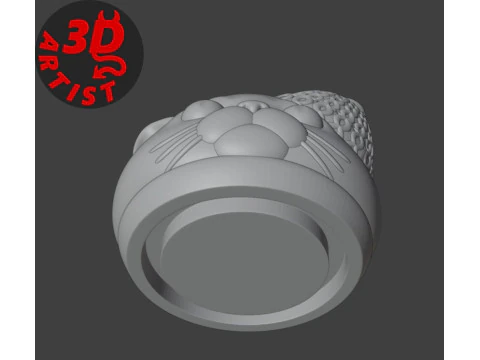 Cat in a sweater Box 3D Print Model