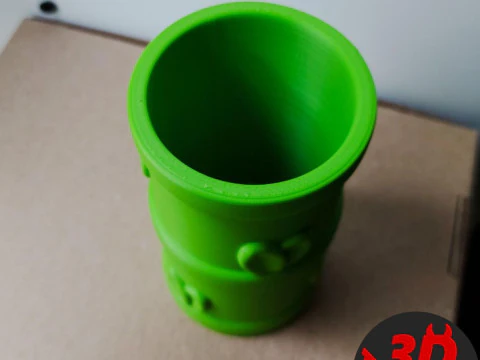 Panda Storage Box Pen Holder Set 2 items 3D Print Model