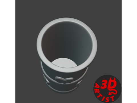 Panda Storage Box Pen Holder Set 2 items 3D Принт Модель