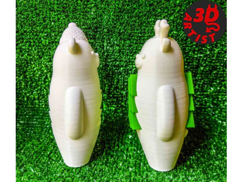 Christmas Animals Set 5 models 3D Print Model