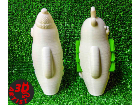 Christmas Animals Set 5 models Modelo de Impressão 3D