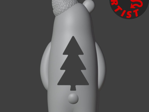 Christmas Animals Set 5 models Modelo de Impressão 3D