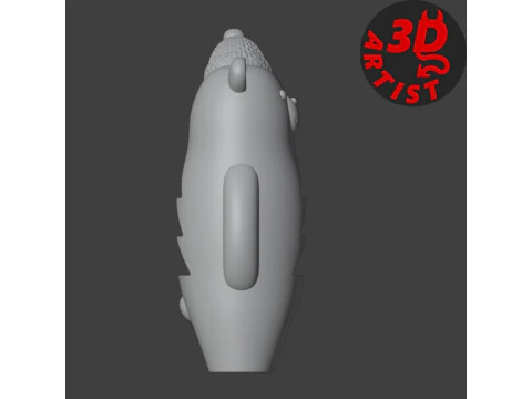 Christmas Animals Set 5 models 3D Print Model