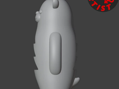 Christmas Animals Set 5 models 3D Print Model