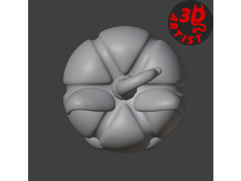 Pumpkin Cat Halloween Hanging Decor 3D Print Model