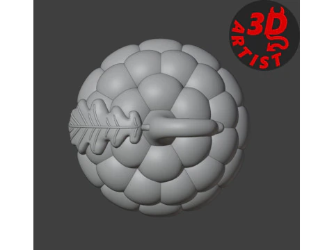 Pocket Squirrel Toy and Hanging Acorn Toy House 3D Print Model