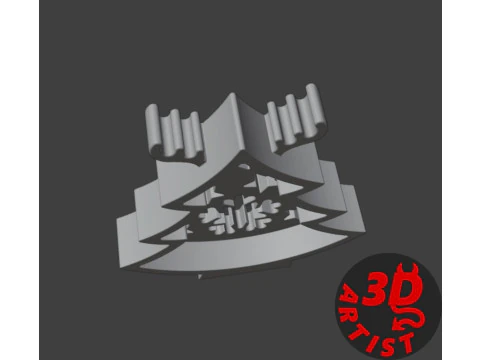 Christmas ball with surprise 2 pocket toys inside 3D Print Model