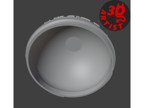Christmas ball with surprise 2 pocket toys inside Model do druku 3D
