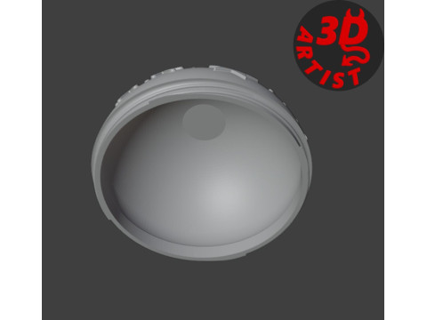 Christmas ball with surprise Pocket Toy Penguin Inside 3D 打印模型