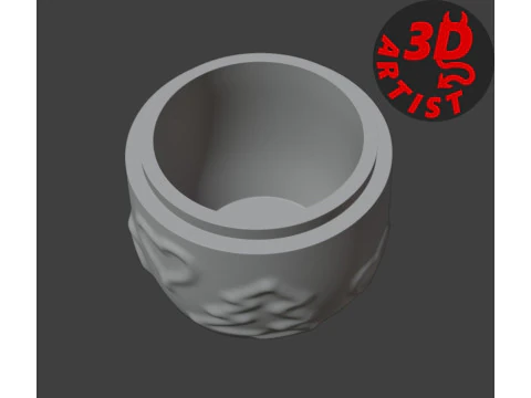 Snowman Christmas Box 3D Print Model