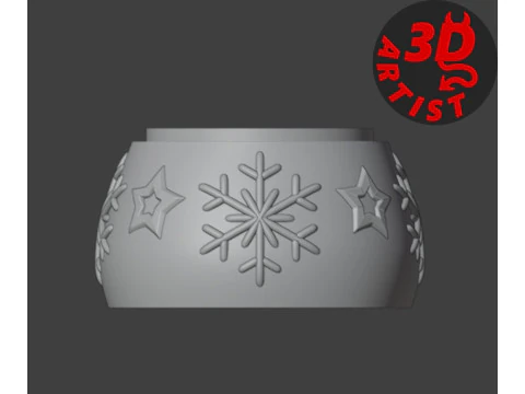 Christmas Angel Box 3D Print Model