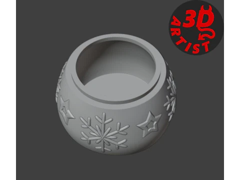 Christmas Angel Box 3D Print Model