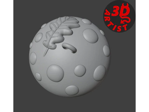 Hedgehog Pocket Toy and Hanging Mushroom house 3D Print Model