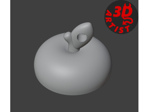 Caterpillar Pocket Toy and Hanging Apple House 3D Print Model