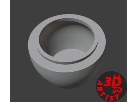 Apple and Caterpillar Box 3D Print Model