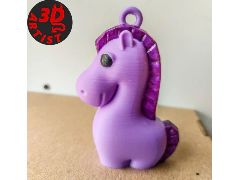 Horse Christmas Decor Set 2 models 3D Print Model