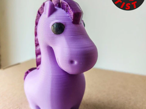 Horse Christmas Decor Set 2 models 3D Print Model