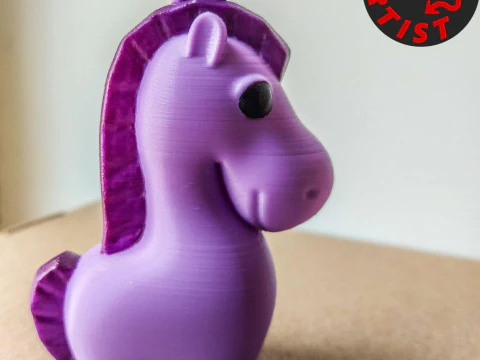 Horse Christmas Decor Set 2 models 3D Print Model