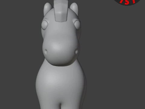 Horse Christmas Decor Set 2 models 3D Print Model