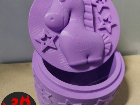 Caixa de Natal para Cavalo Modelo de Impressão 3D