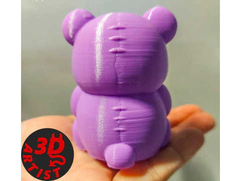 Valentines Day Bear Set Jewelry Box-Keychain-Figurine 3D Print Model