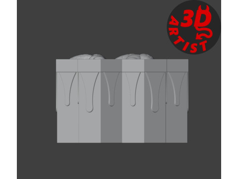 Box Honey and bees 3D Print Model