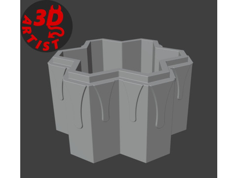 Box Honey and bees 3D Print Model