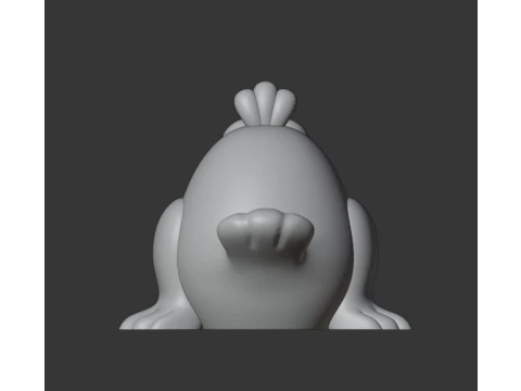Crow Figurines Set 3 models 3D Print Model