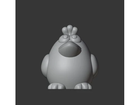 Crow Figurines Set 3 models 3D Print Model