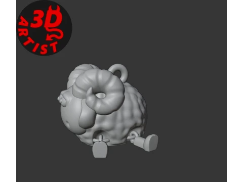 Ram Set 4 models 3D Print Model